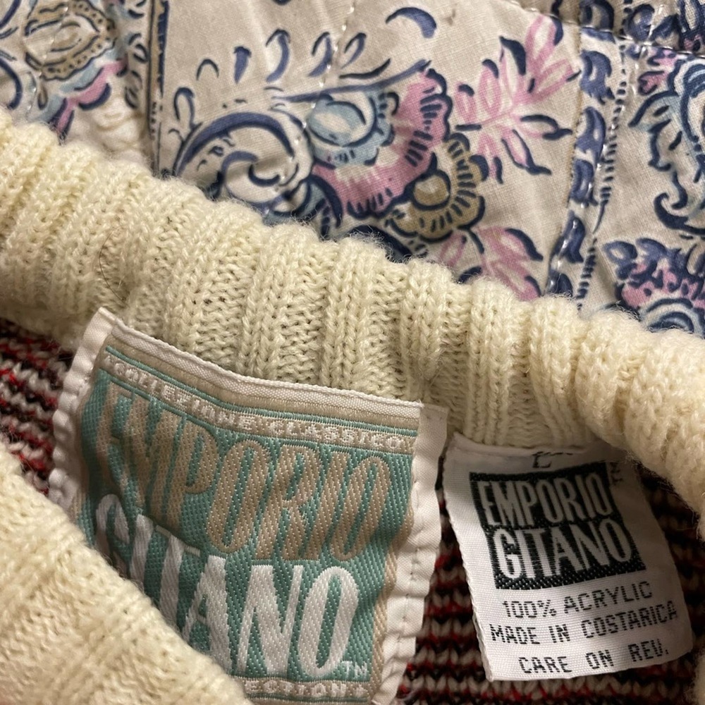 Vintage Grandpa Sweater Emporio Gitano - Picture 4 of 4